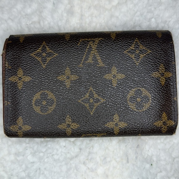 Authentic Louis Vuitton Monogram Porte Monnaie Billets Tresor Trifold Wallet - Picture 2 of 16